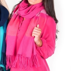 Pink scarf